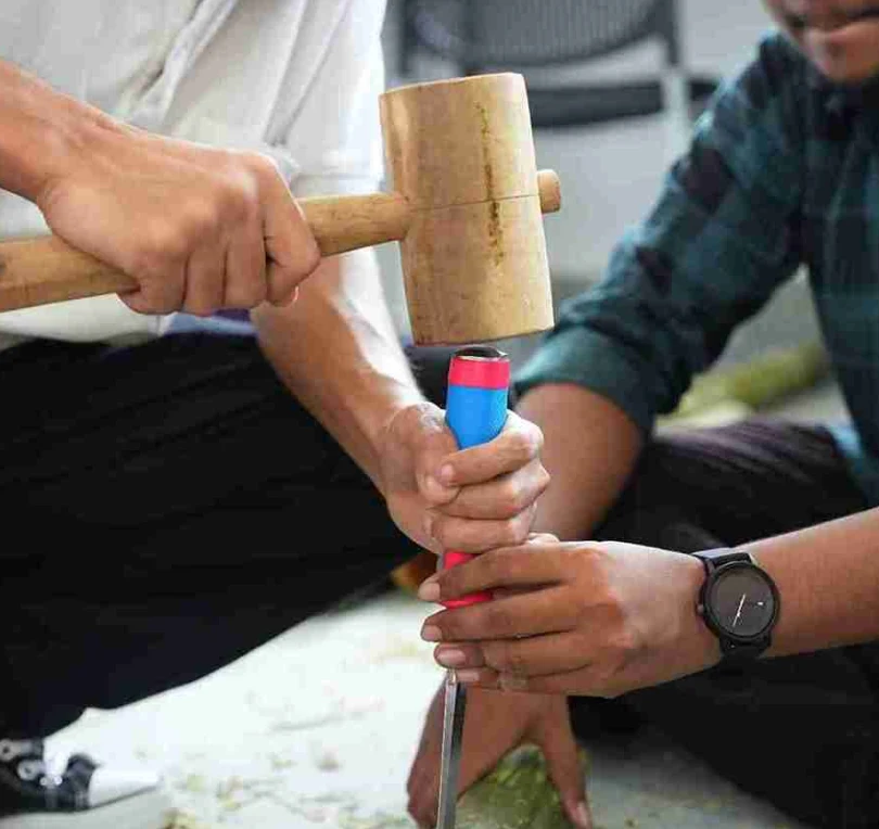 Hands-on creative work